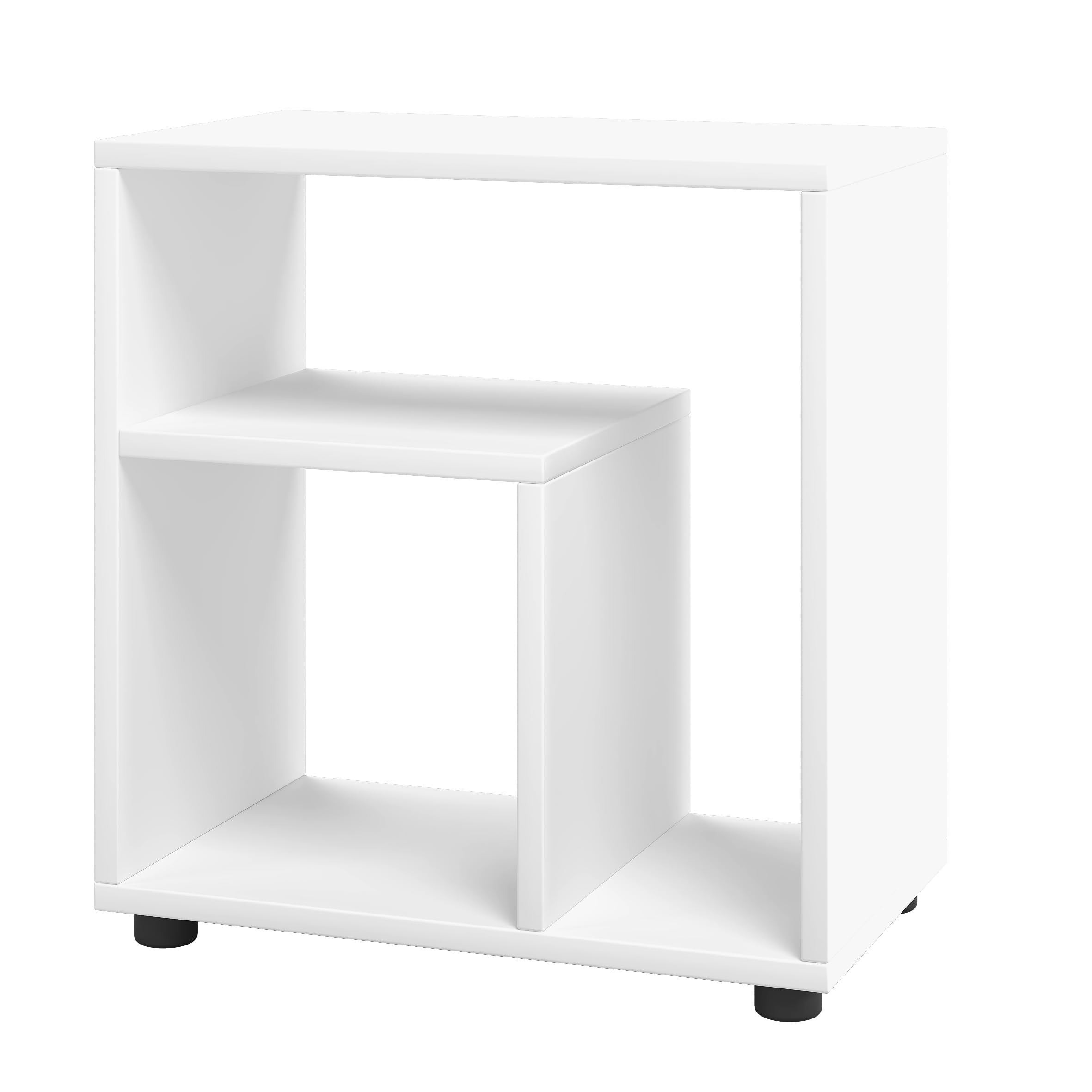 vcm-beistelltisch-wei-50x30x55-cm-mit-2-f-chern-holzwerkstoff image 5