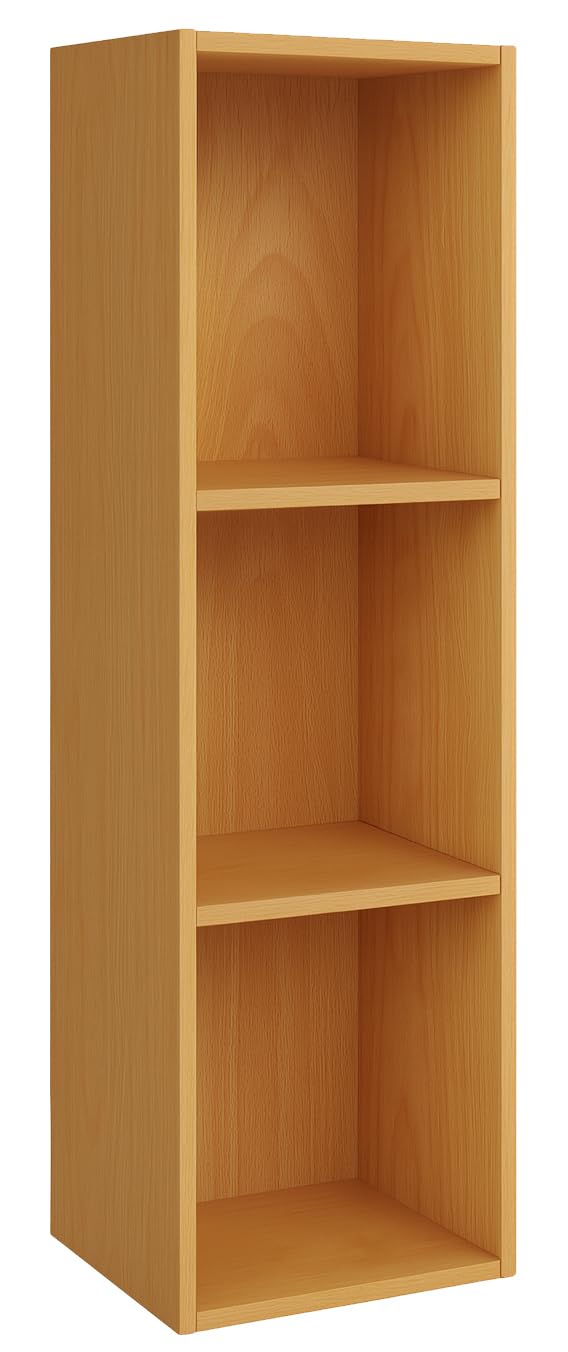 vcm-b-roregal-buche-34x30x107-cm-3-f-cher-standregal-b-cherregal-aktenregal image 4