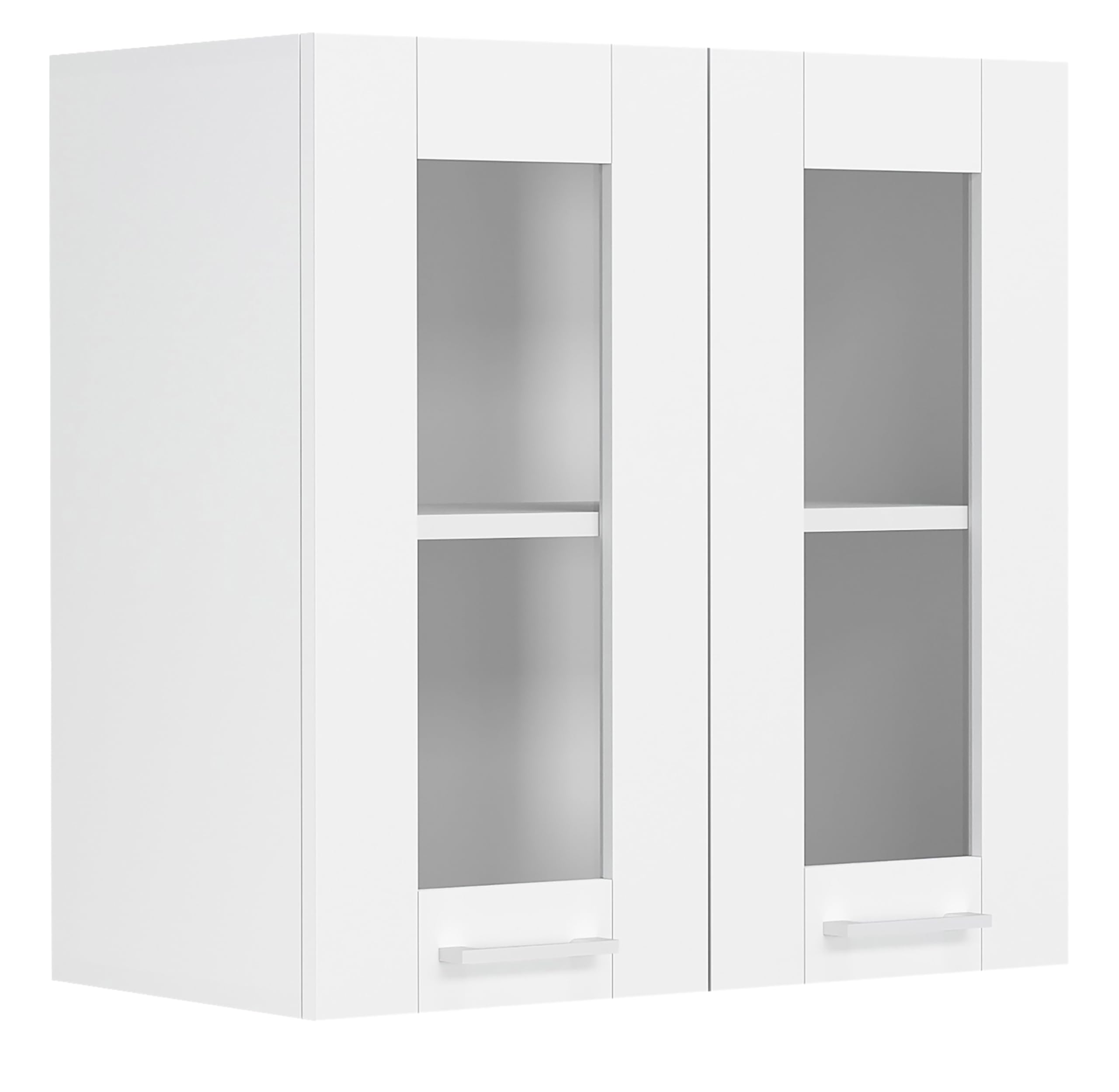 vcm-colura-k-chenschrank-wei-80-31-60-cm-2-t-ren-2-f-cher-landhausstil-kompakt image 1