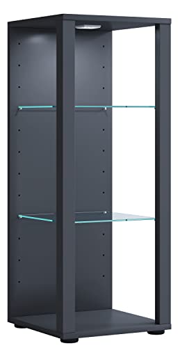 vcm-standvitrine-floka-pr-sentationsvitrine-35-x-35-x-90-cm-mit-3-offenen-f-cher image 8