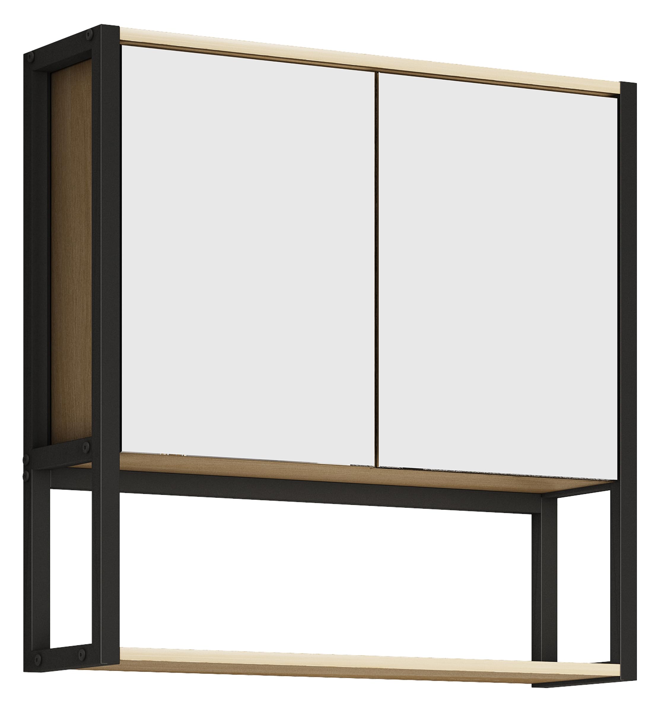 vcm-badm-bel-spiegelschrank-60x17x60-cm-2-t-ren-badspiegelschrank image 4
