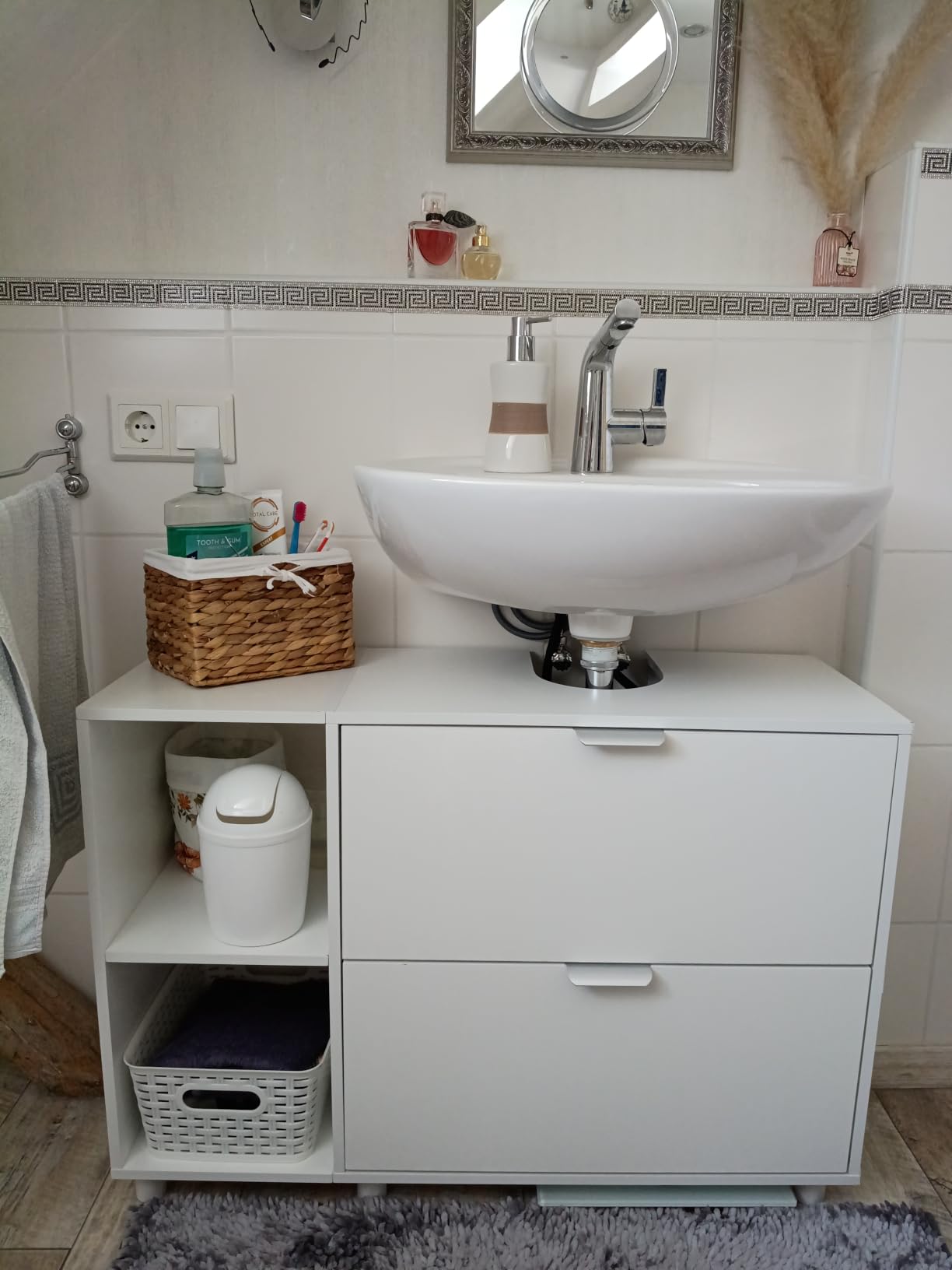 Endlich Ordnung unterm Waschbecken