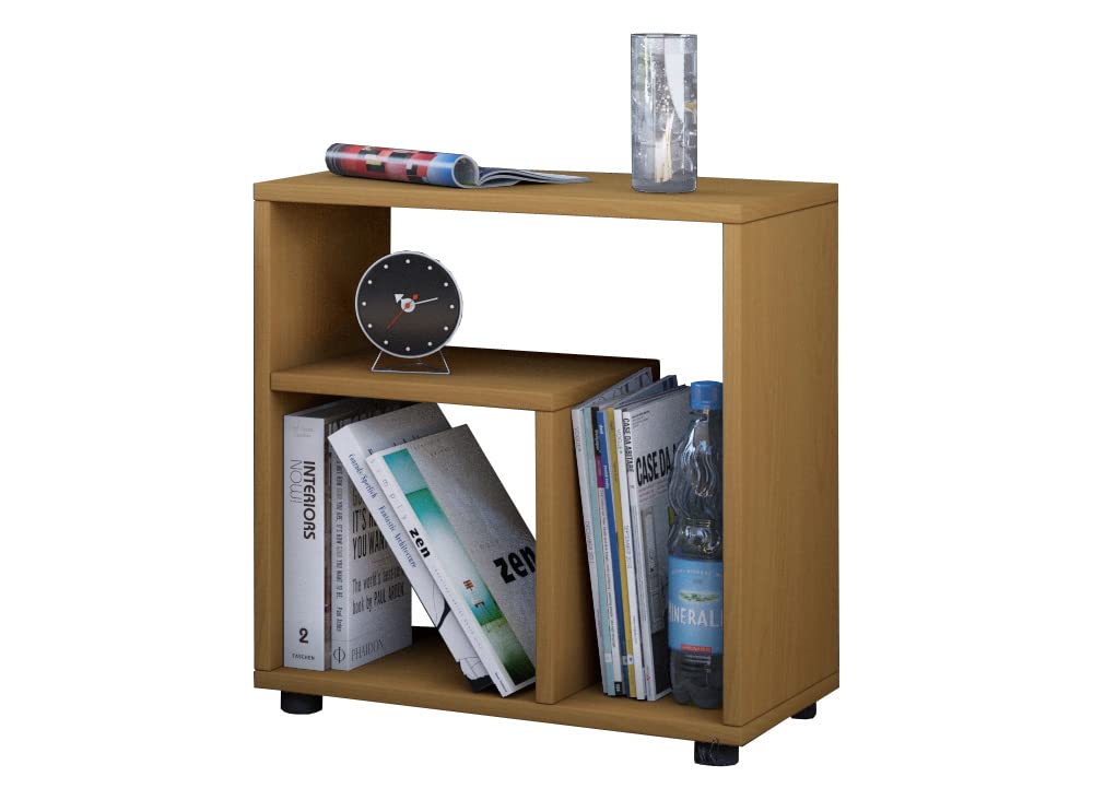 vcm-beistelltisch-wei-50x30x55-cm-mit-2-f-chern-holzwerkstoff image 4