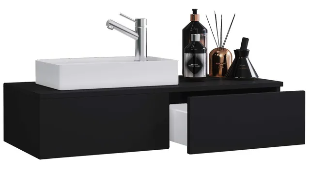 vcm-vilosa-badm-bel-waschtisch-schwarz-85x35x19-cm-mit-1-schublade image 1