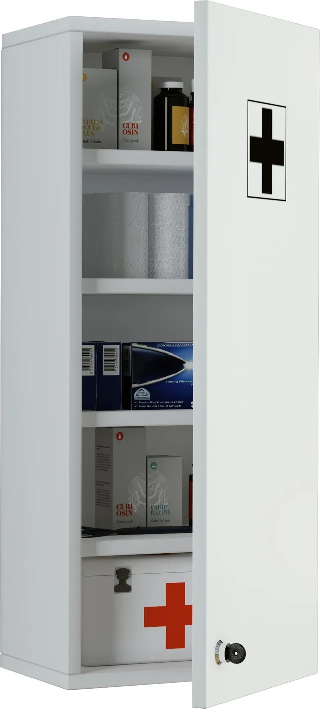 vcm-medizinschrank-medasa-l-abschlie-bar-h-70-x-b-27-x-t-19-cm-5-f-cher image 1
