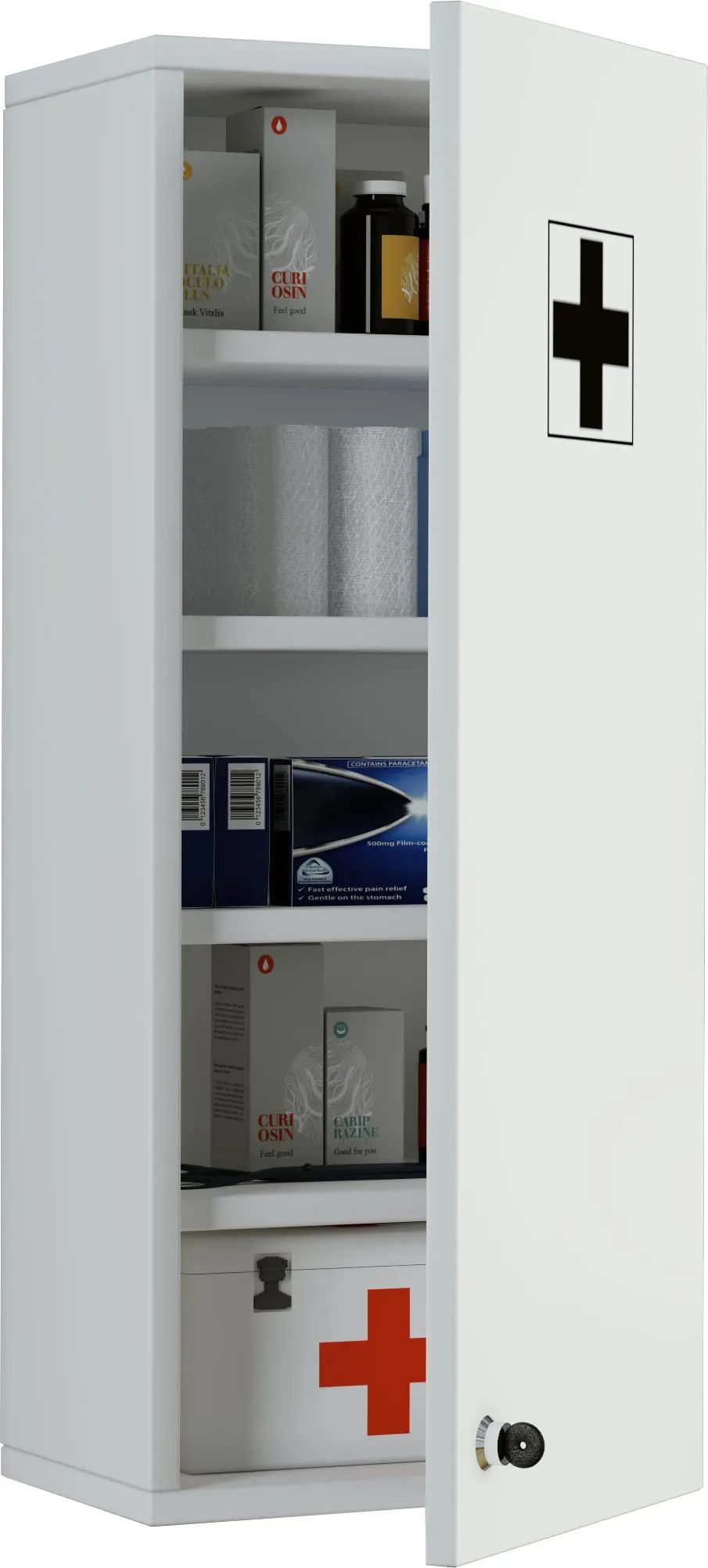 vcm-medizinschrank-medasa-l-abschlie-bar-h-70-x-b-27-x-t-19-cm-5-f-cher image 1