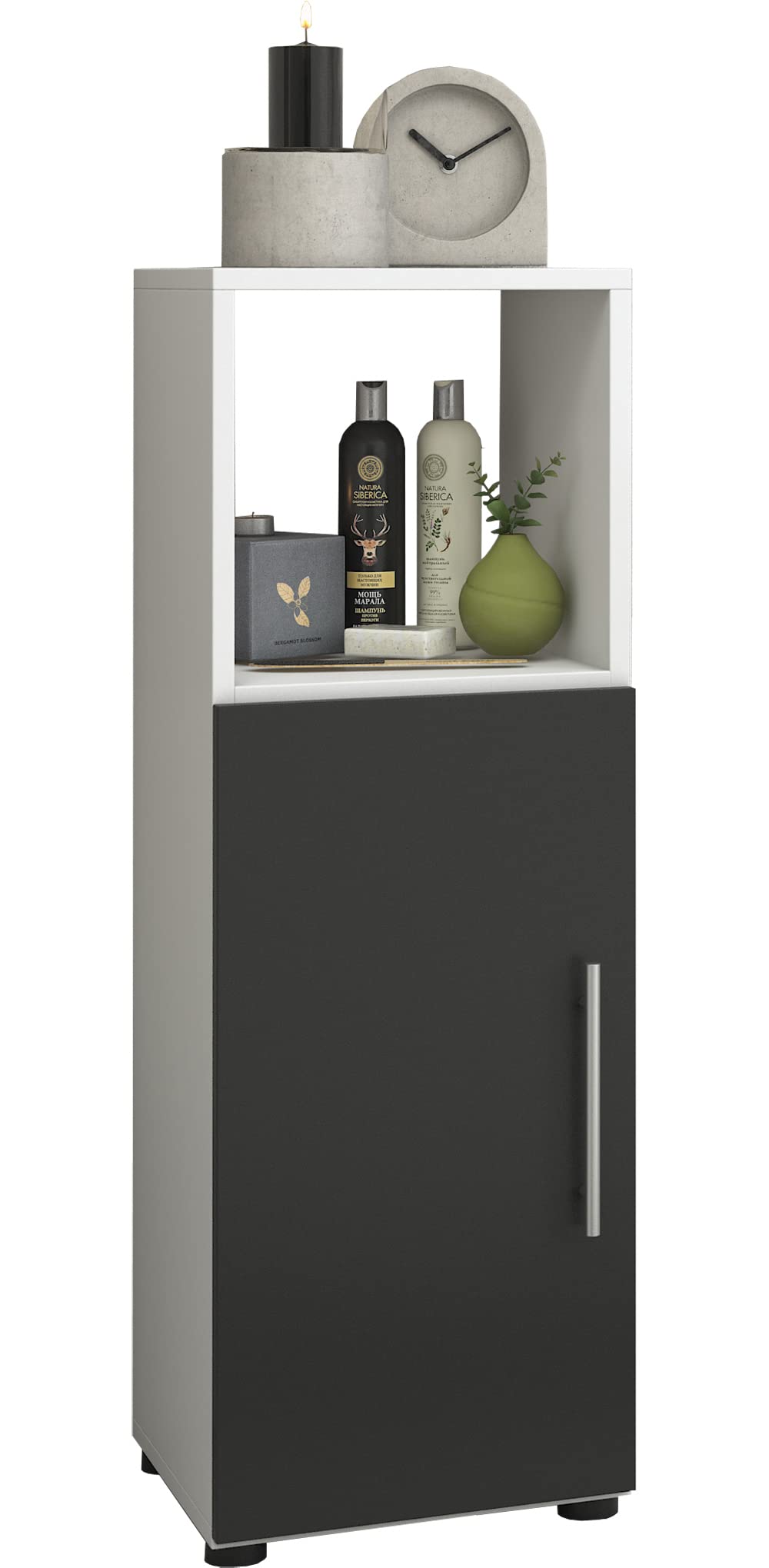 vcm-badm-bel-midischrank-wei-honig-eiche-31x30x93-cm-1-t-r-3-f-cher-holzwerkstof image 6