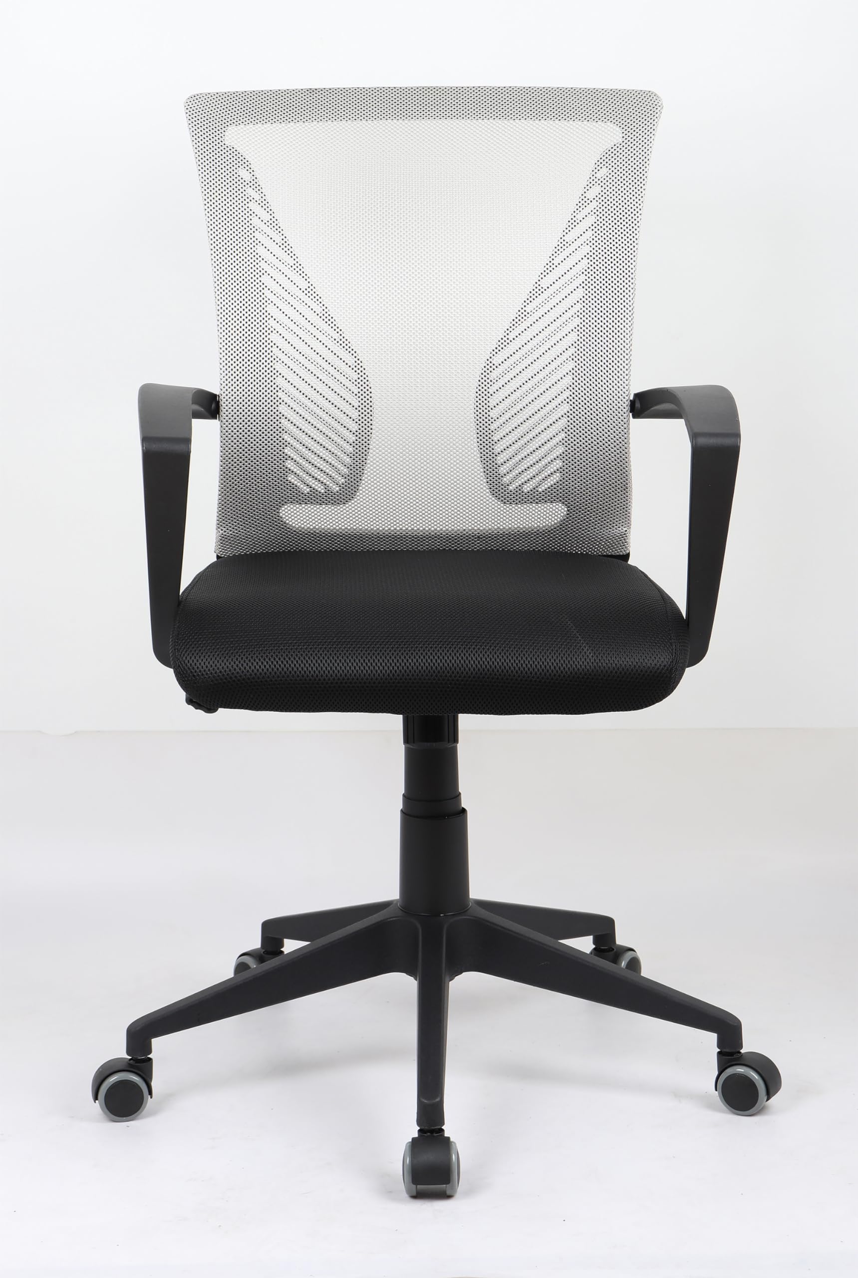 vcm-b-rostuhl-schwarz-grau-48x46x92-102-cm-stufenlos-h-henverstellbar-drehbar-st image 1