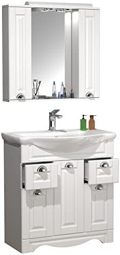 vcm-badm-bel-waschtisch-wei-75x152-cm-5-t-ren-6-f-cher-2-schubladen-keramik-wasc image 5
