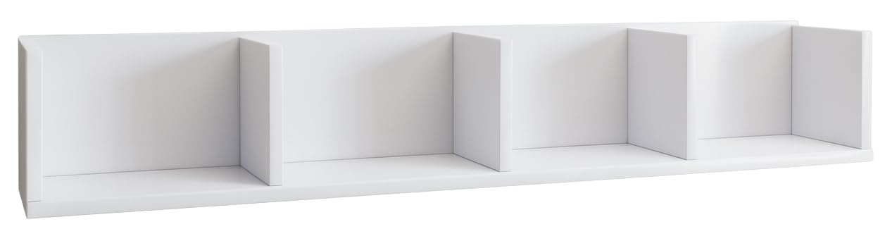 vcm-wandregal-wei-97x17x15-cm-4-f-cher-holzwerkstoff image 5