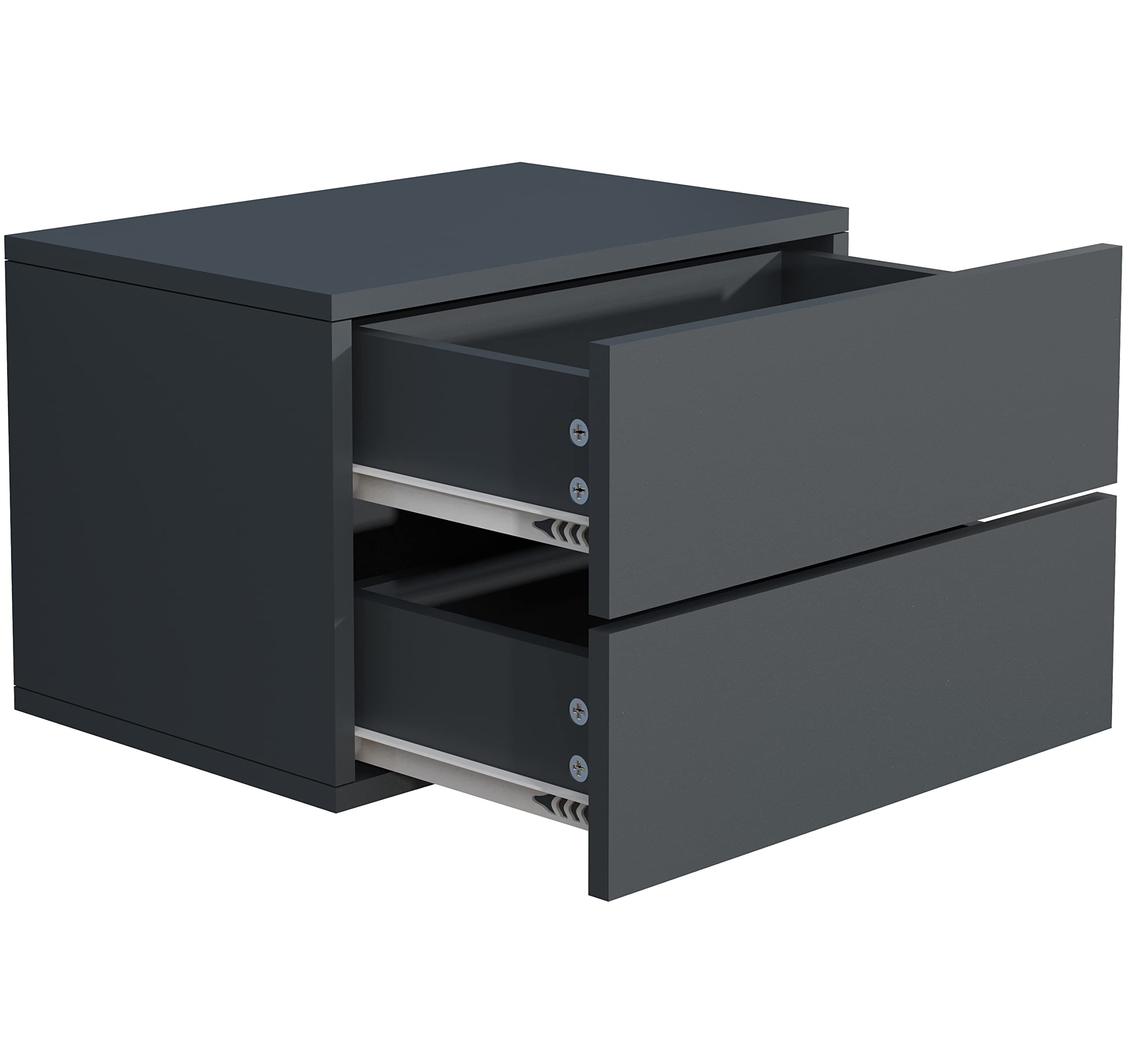 vcm-usal-l-45-cm-nachtschrank-wandboard-mit-zwei-schubladen-h-30-x-b-45-x-t-32-c image 4