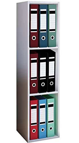 vcm-b-roregal-wei-34-x-30-x-107-cm-3-f-cher-standregal image 5
