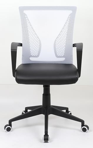 vcm-b-rostuhl-schwarz-wei-48x46x92-102-cm-stufenlos-h-henverstellbar-kunstleder- image 8
