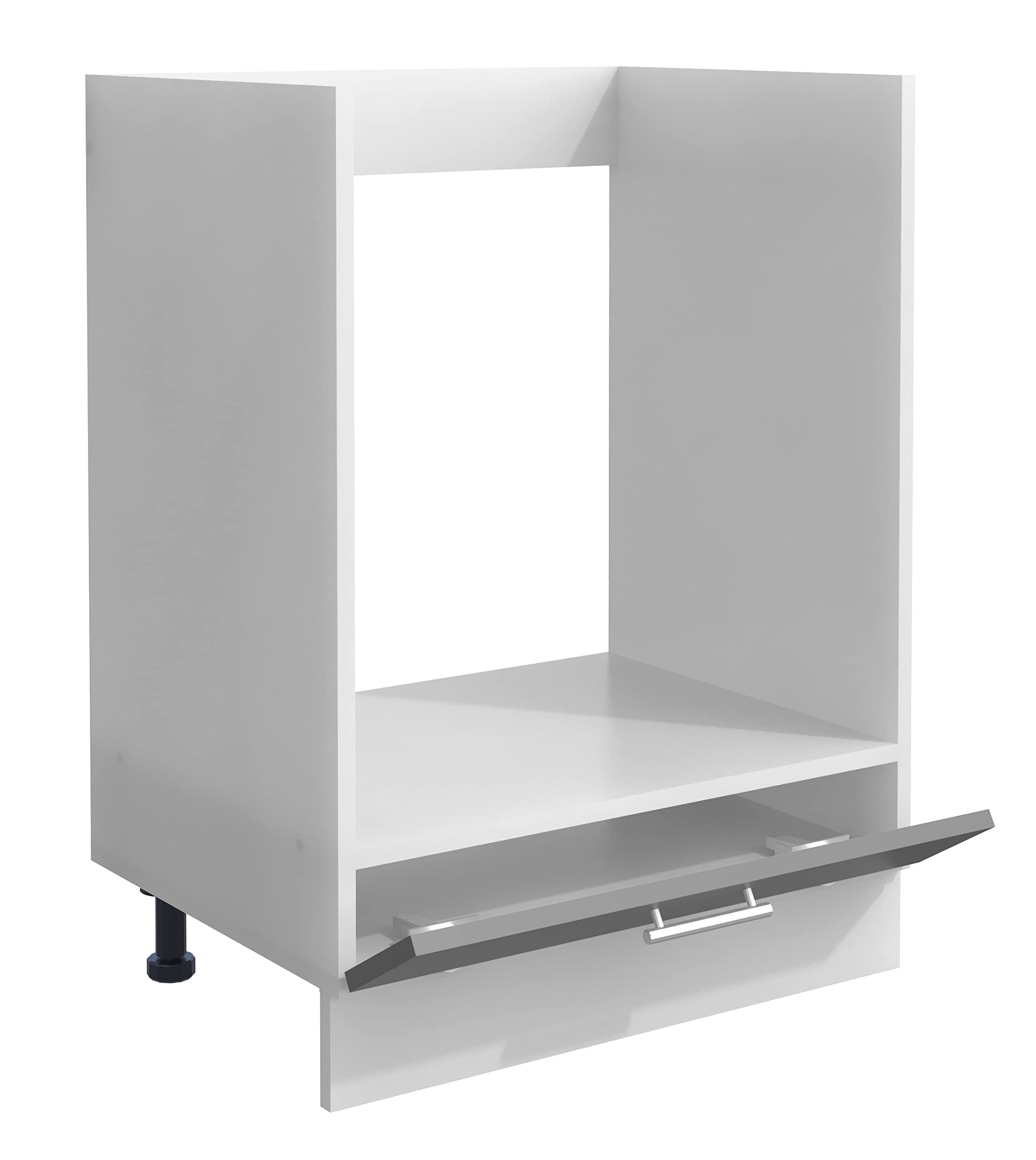 vcm-esilo-ofenschrank-wei-anthrazit-60x46x82-cm-backofenschrank-mit-2-f-chern-un image 3