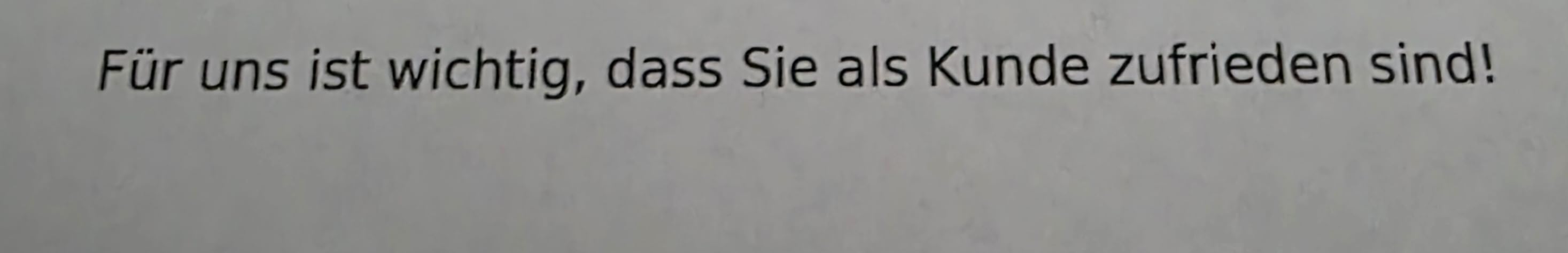 Gute Qualität