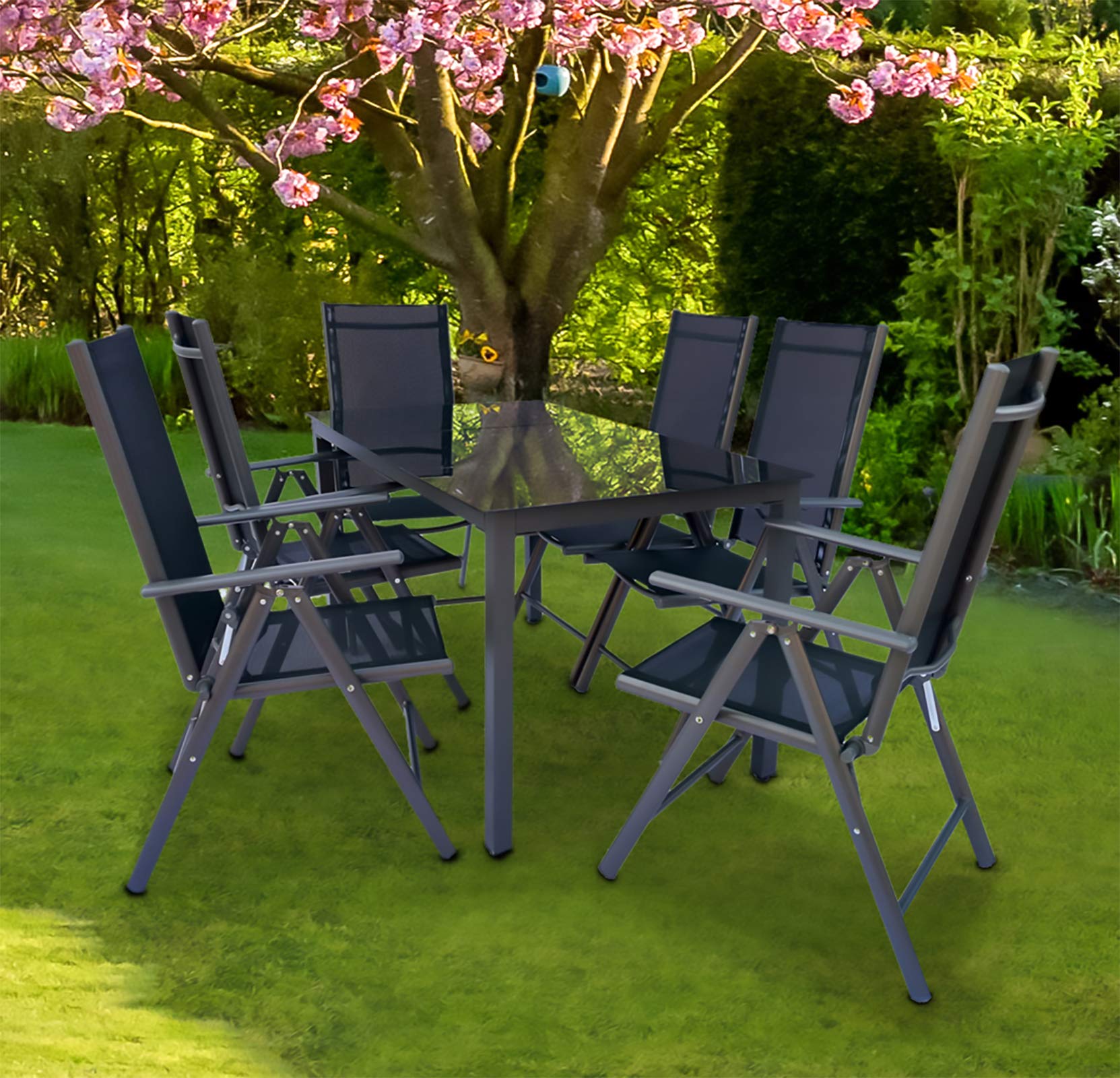 vcm-7-teiliges-gartenm-bel-set-140-sw-aluminium-sitzgruppe-1-tisch-140x80-cm-6-k image 5