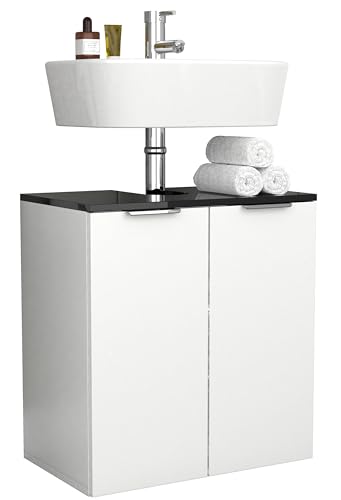 vcm-donali-waschbeckenunterschrank-h-60-x-b-56-x-t-34-cm-wei-schwarz-2-dreht-ren image 6