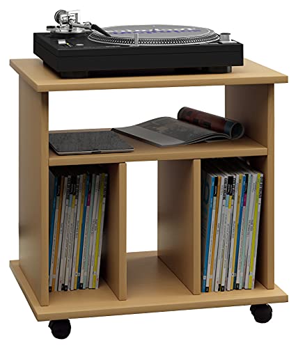 vcm-beistelltisch-buche-60x45x59-cm-mit-4-f-chern-und-rollen-holzwerkstoff-set image 7