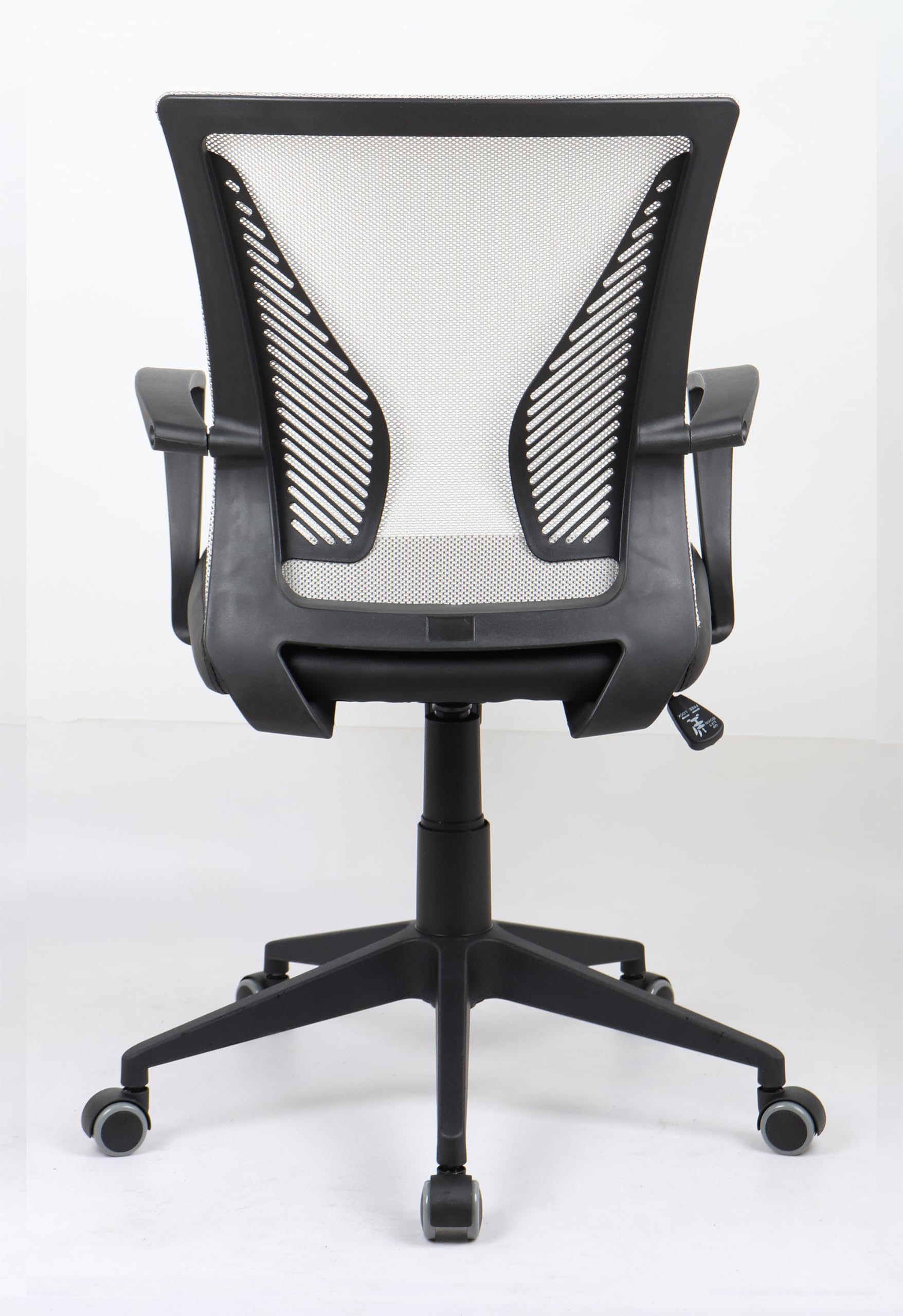 vcm-b-rostuhl-schwarz-grau-48x46x92-cm-h-henverstellbar-drehbar-stahl-ergonomisc image 5