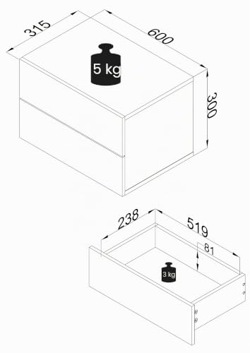 vcm-usal-l-60-cm-nachtschrank-als-wandboard-mit-2-schubladen-h-30-x-b-60-x-t-32- image 7