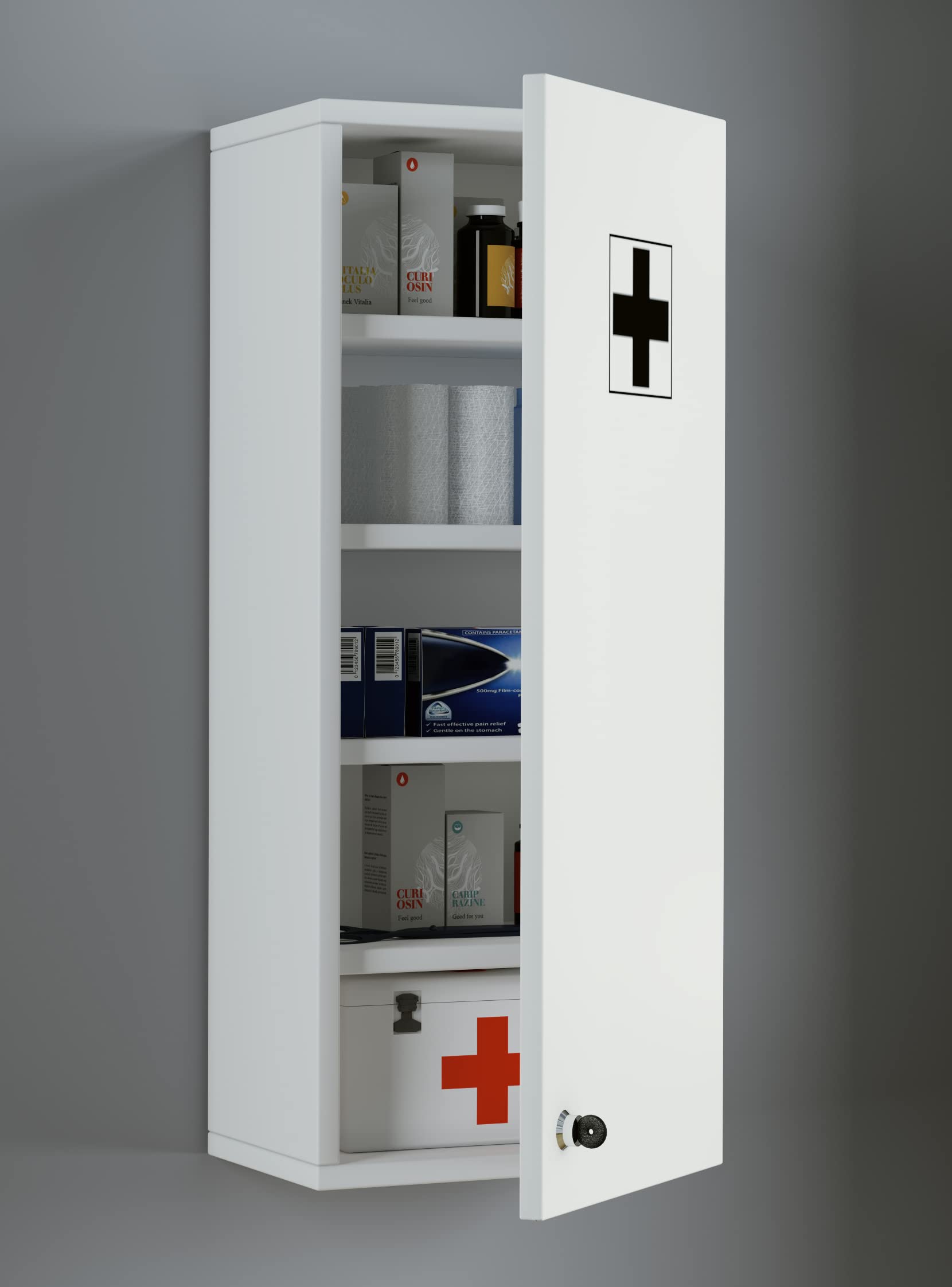 vcm-medizinschrank-medasa-l-abschlie-bar-h-70-x-b-27-x-t-19-cm-5-f-cher image 3