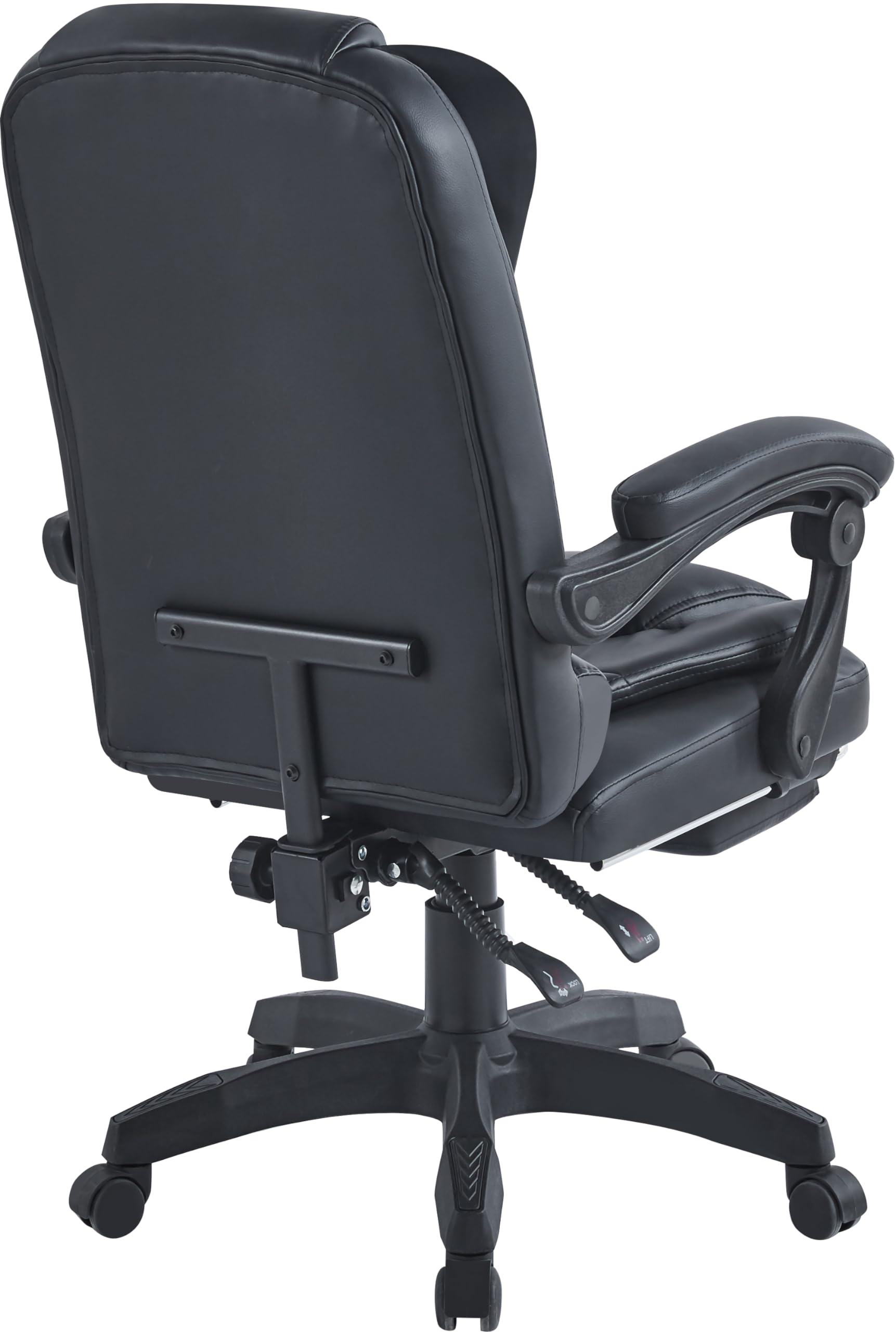 vcm-b-rostuhl-alasko-schwarz-drehstuhl-mit-fu-ablage-ergonomisch-h-henverstellba image 6