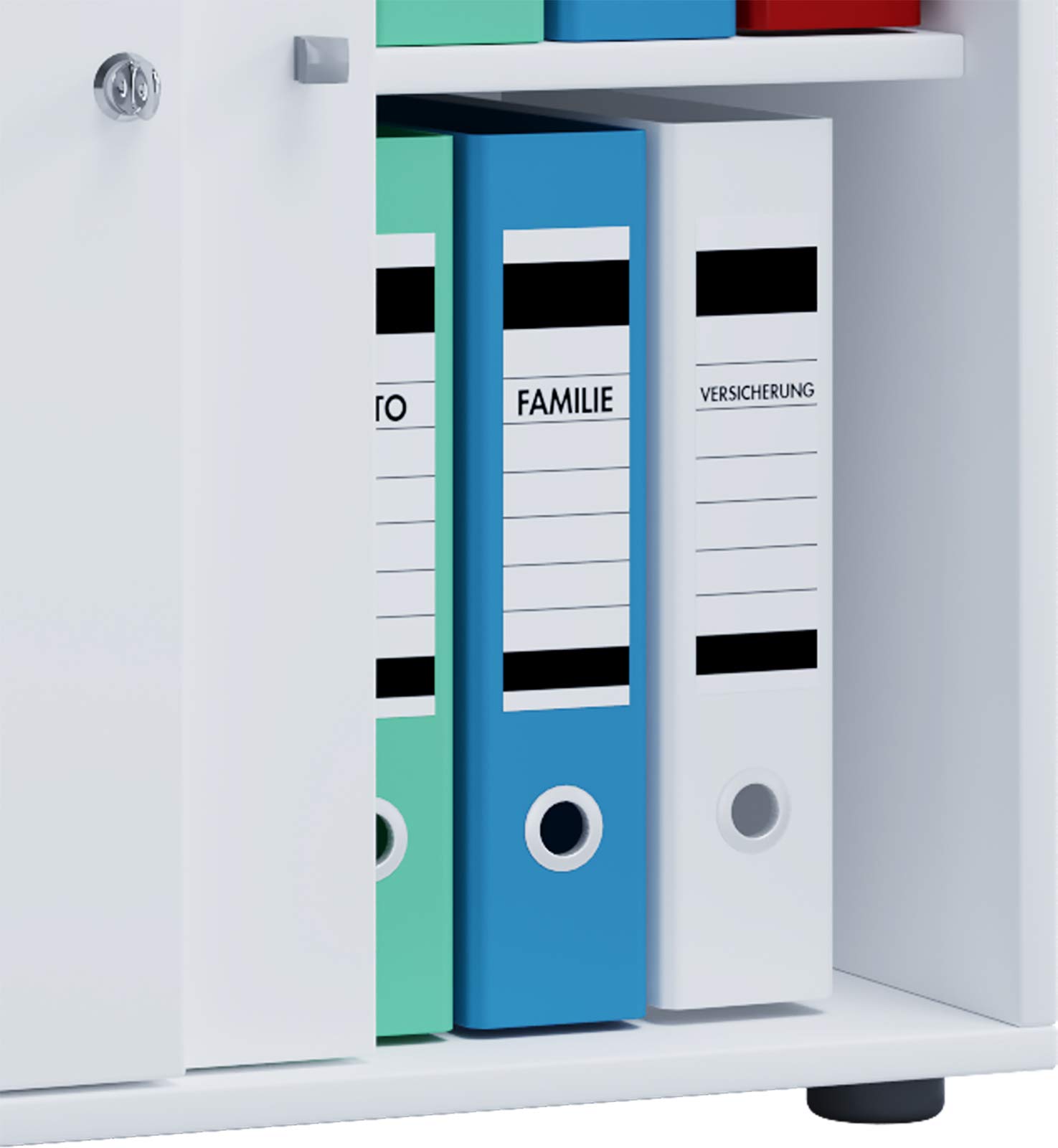 vcm-b-roschrank-wei-70x37x73-cm-2-t-ren-2-f-cher-aktenschrank image 3
