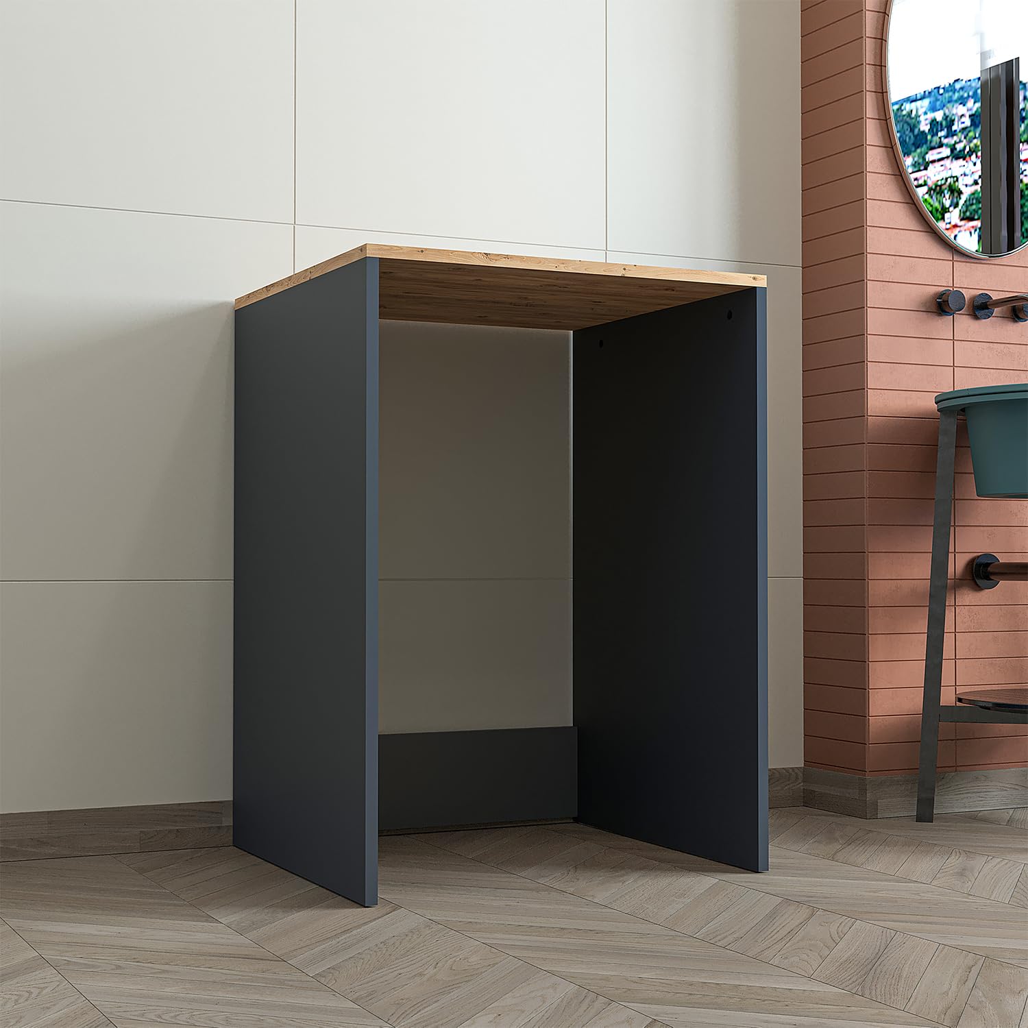 roomart-atlantic-waschmaschinenschrank-wei-eiche-anthrazit-eiche-b65-x-h90-x-t60 image 5
