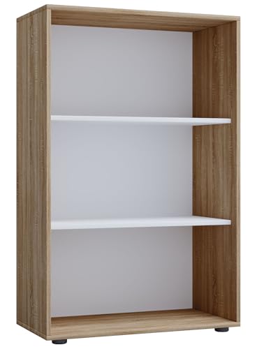 vcm-salia-b-roregal-sonoma-eiche-70x37x111-cm-3-f-cher-standregal image 8