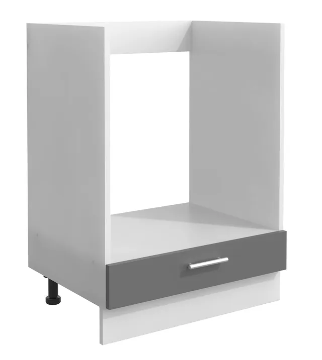 vcm-esilo-ofenschrank-wei-anthrazit-60x46x82-cm-backofenschrank-mit-2-f-chern-un image 1