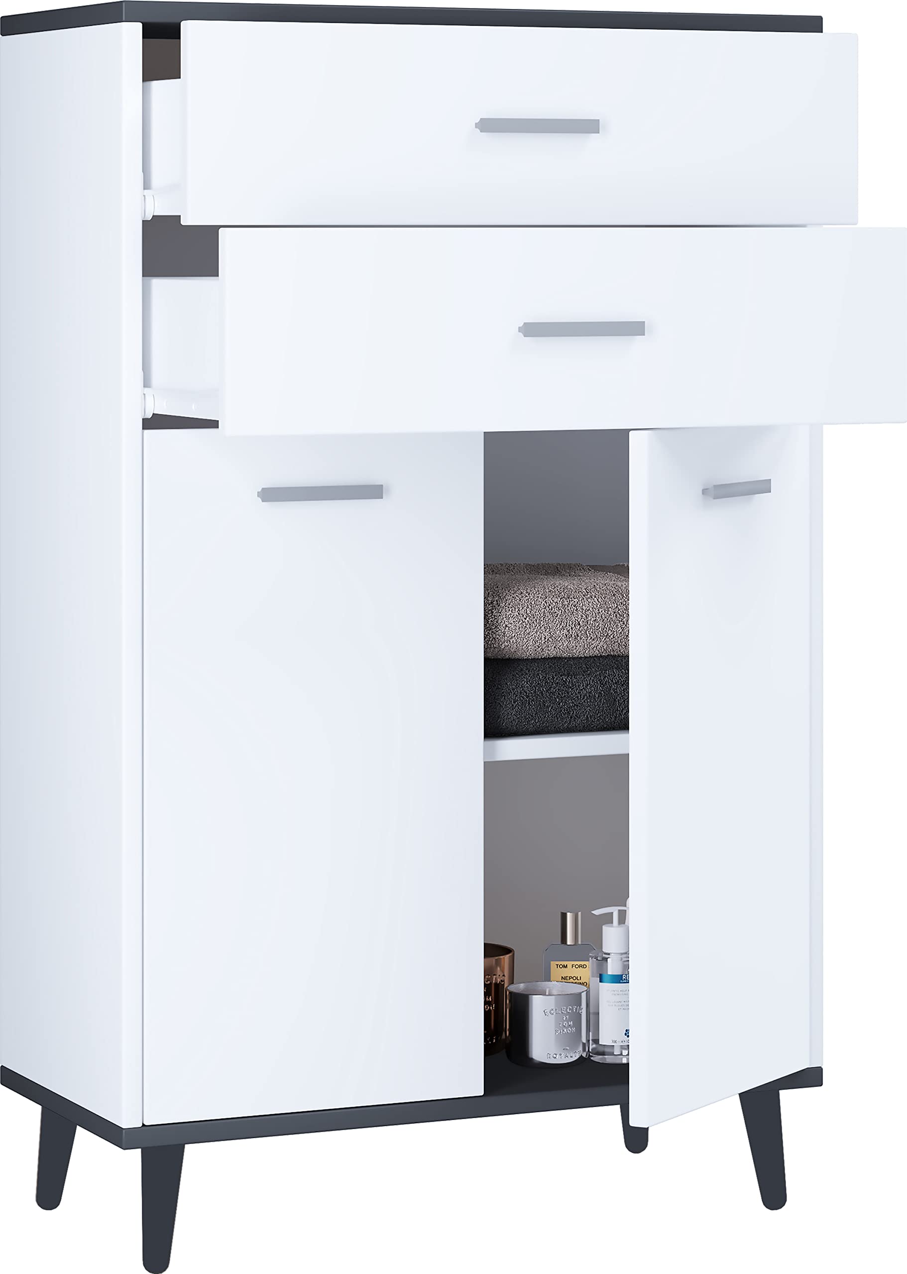 vcm-badm-bel-midischrank-wei-honig-eiche-60x28x97-cm-2-t-ren-2-f-cher-holz image 6