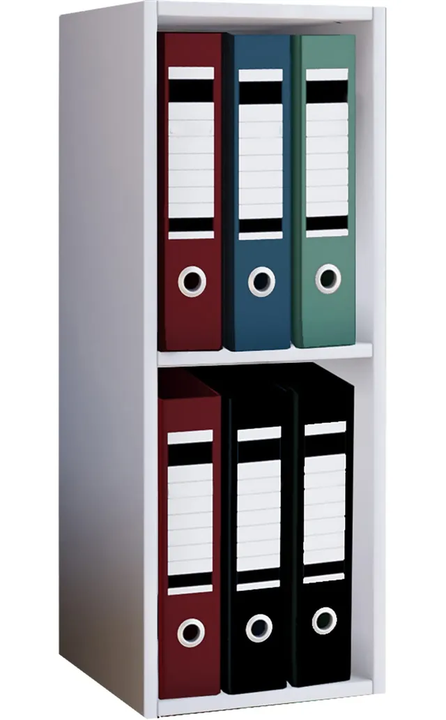 vcm-b-roregal-wei-34x30x72-cm-2-f-cher-standregal-b-cherregal-aktenregal-salia image 1