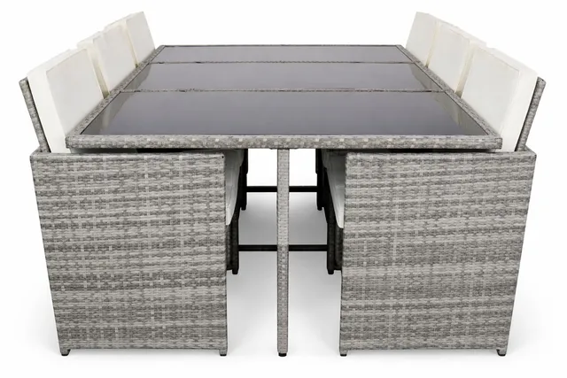 vcm-raloso-7-teiliges-gartenm-bel-set-rattan-1-tisch-6-st-hle-glasplatte-h-henve image 1