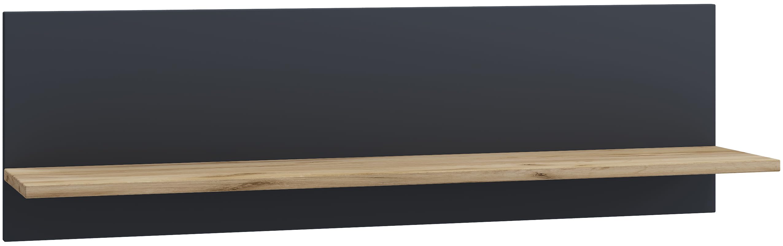 vcm-nulis-wandregal-anthrazit-honig-eiche-102-20-30-cm-1-offenes-fach-holzwerkst image 4