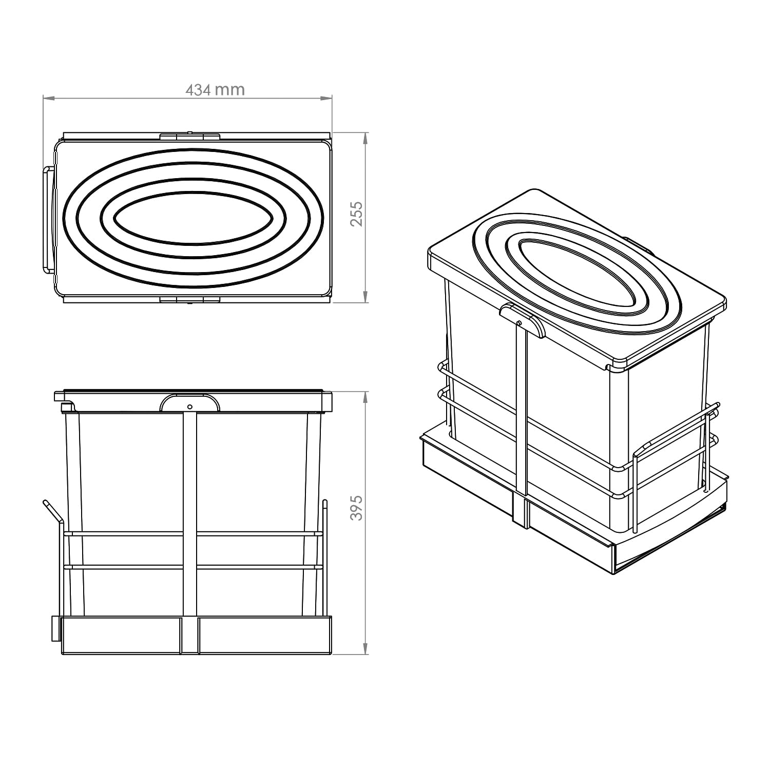 roomart-einbau-m-lleimer-k-che-ausziehbar-24l-m-lleimersystem-unterschrank-hellg image 6