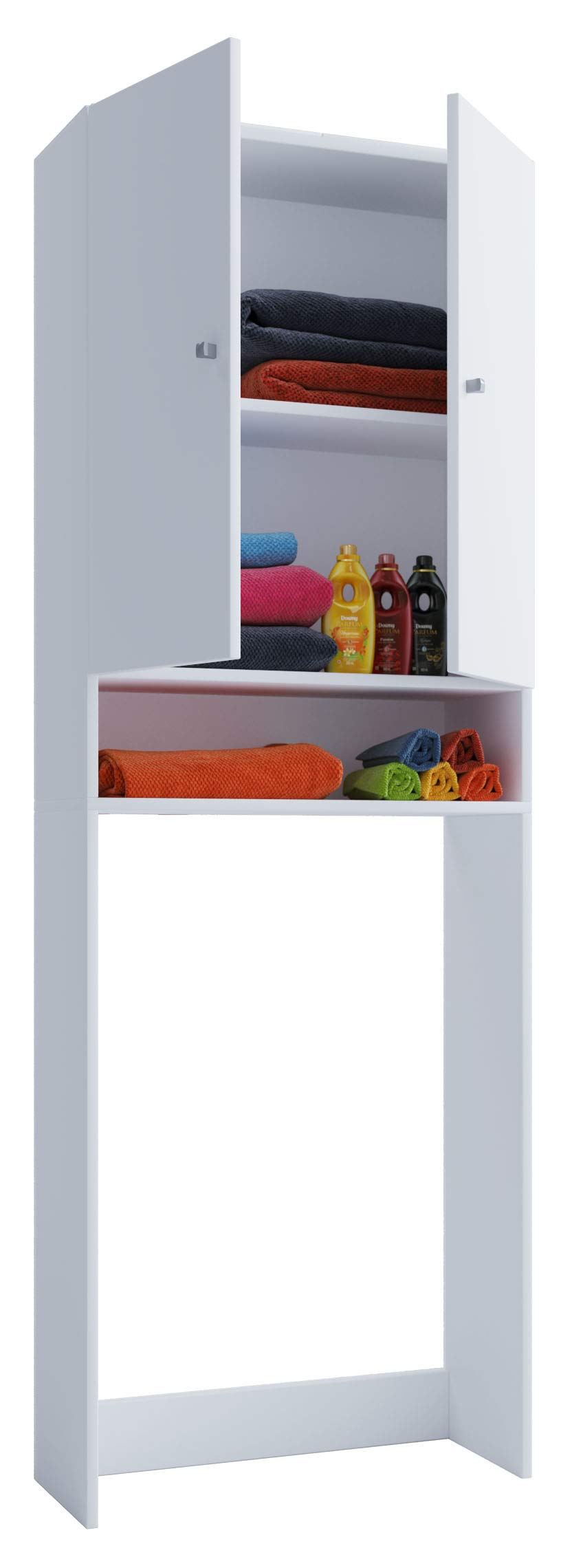 vcm-badm-bel-waschmaschinenschrank-lona-buche-64x27x182-cm-berbauschrank-mit-2-t image 5