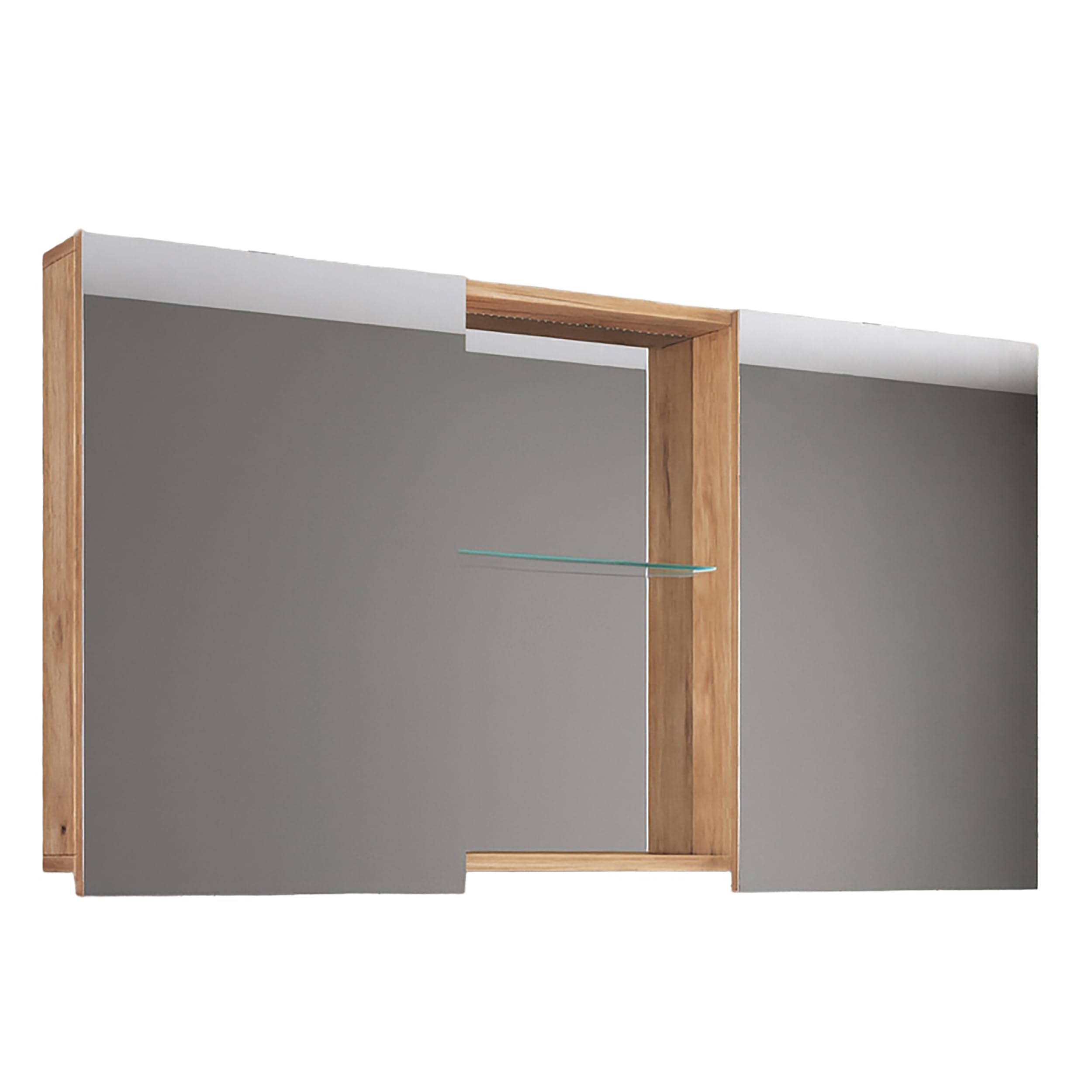 vcm-badm-bel-spiegelschrank-cosila-honig-eiche-112x12x59-cm-2-t-ren-6-f-cher image 5