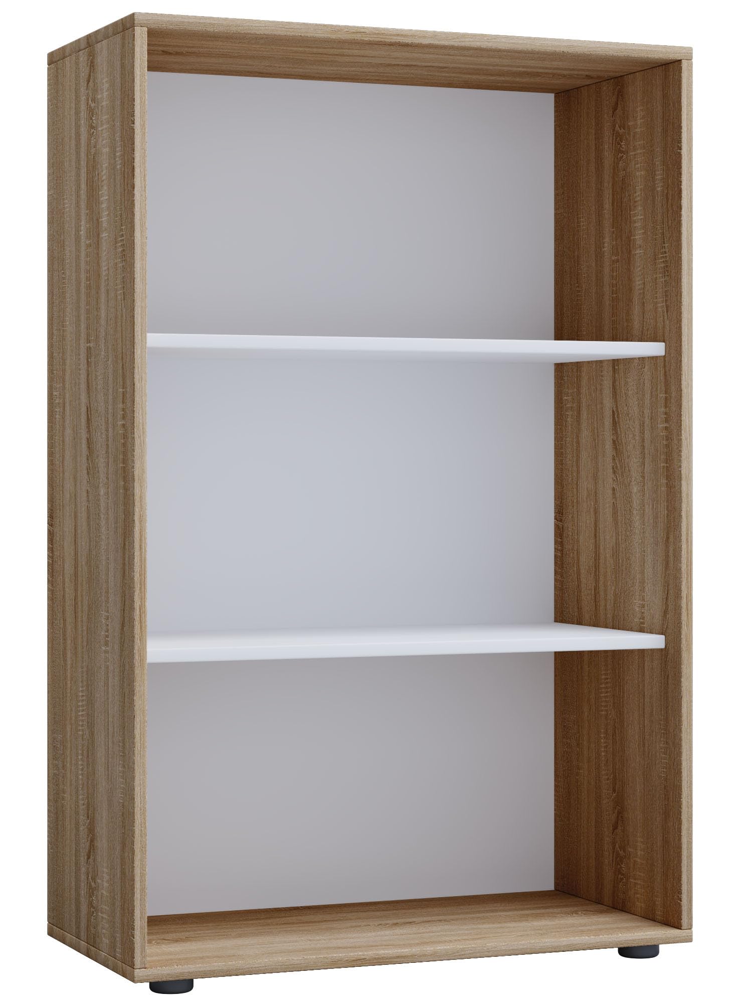 vcm-salia-b-roregal-sonoma-eiche-70x37x111-cm-3-f-cher-standregal image 3