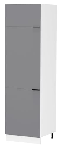 vcm-esilo-k-chenm-bel-unterschrank-wei-anthrazit-60x57x207-cm-3-t-ren-5-f-cher-h image 7