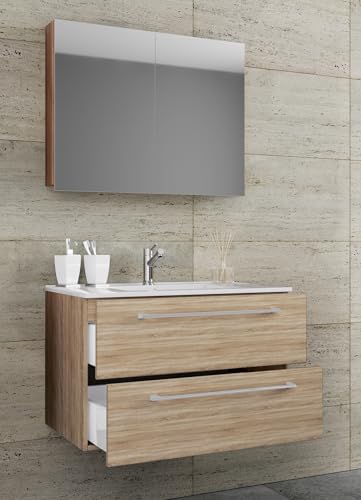 vcm-badm-bel-waschtisch-badinos-sonoma-eiche-80-x-46-x-109-cm-2-schubladen image 7