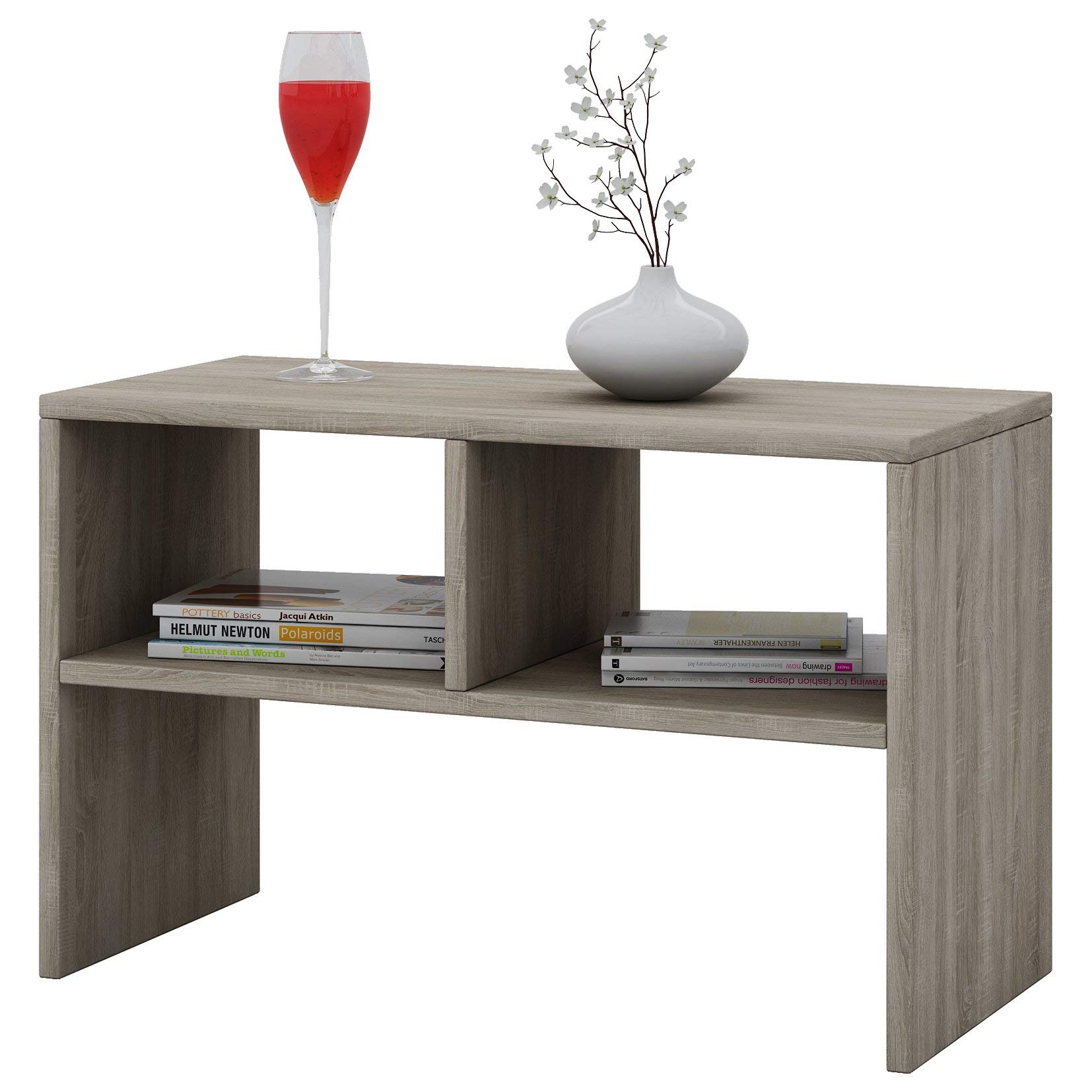 vcm-beistelltisch-s-gerau-sonoma-eiche-63-x-40-x-30-cm-2-f-cher image 1