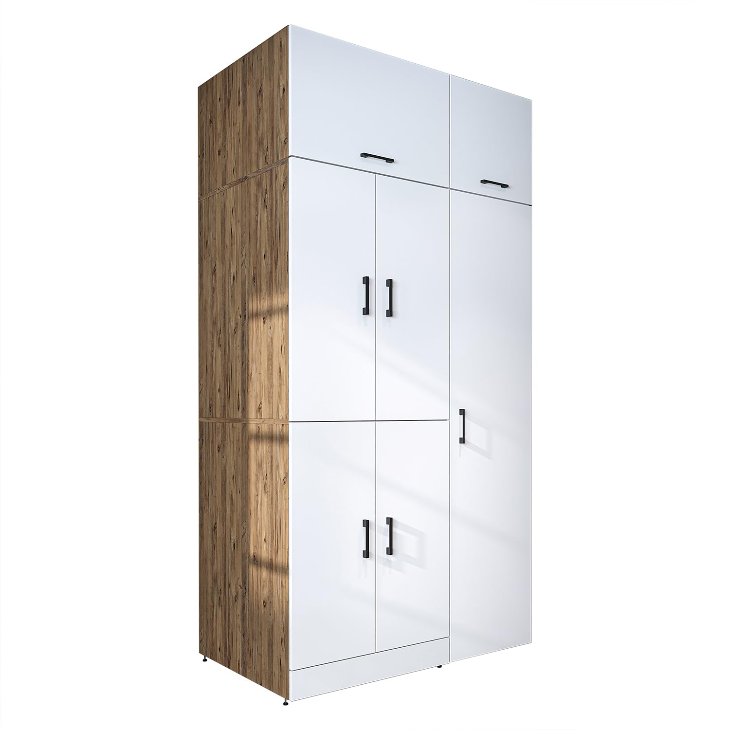 roomart-waschmaschinenschrank-dora-set-waschturm-f-r-trockner-waschmaschine-230- image 7