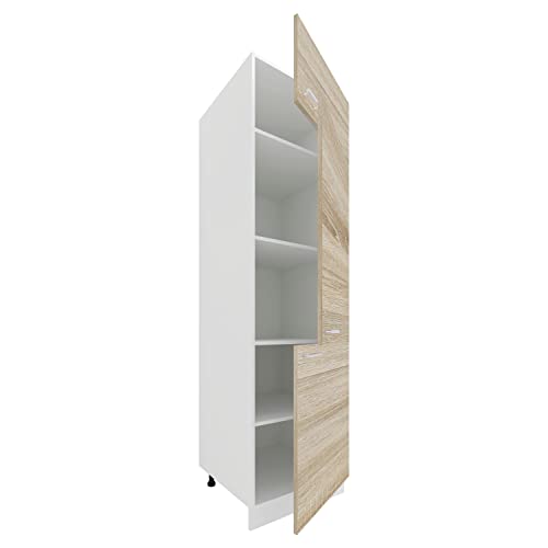 vcm-esilo-k-chenschrank-wei-sonoma-eiche-60-x-57-x-207-cm-3-t-ren-5-f-cher image 7