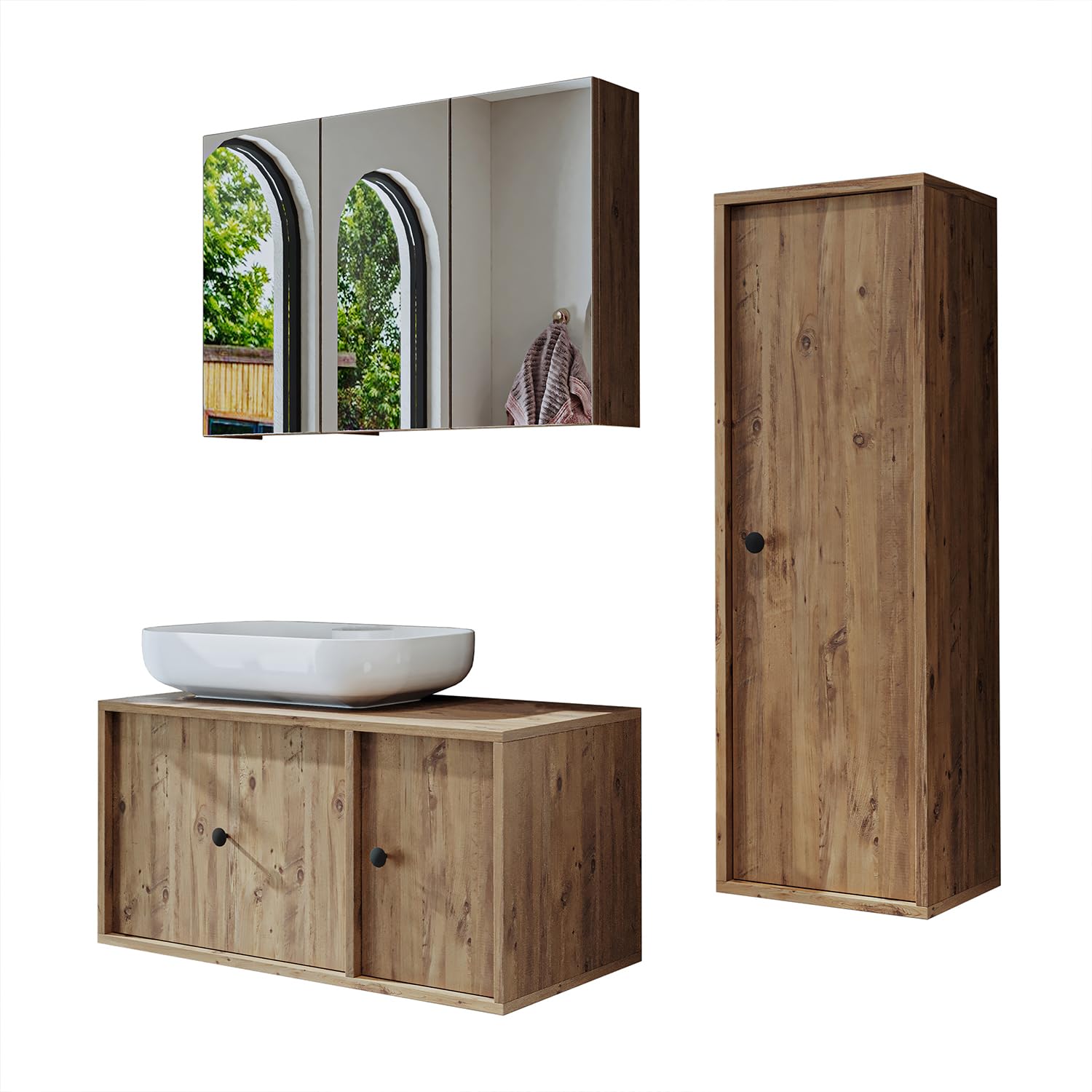 roomart-gusto-75-cm-badezimmerm-bel-set-4-teilig-keramik-waschbecken-unterschran image 7