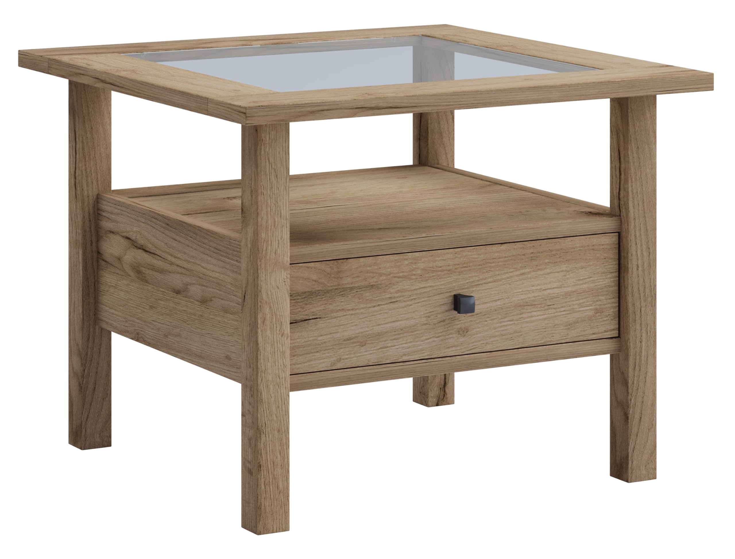 vcm-dalosa-beistelltisch-honig-eiche-54x54x42-cm-1-fach-1-schublade image 5