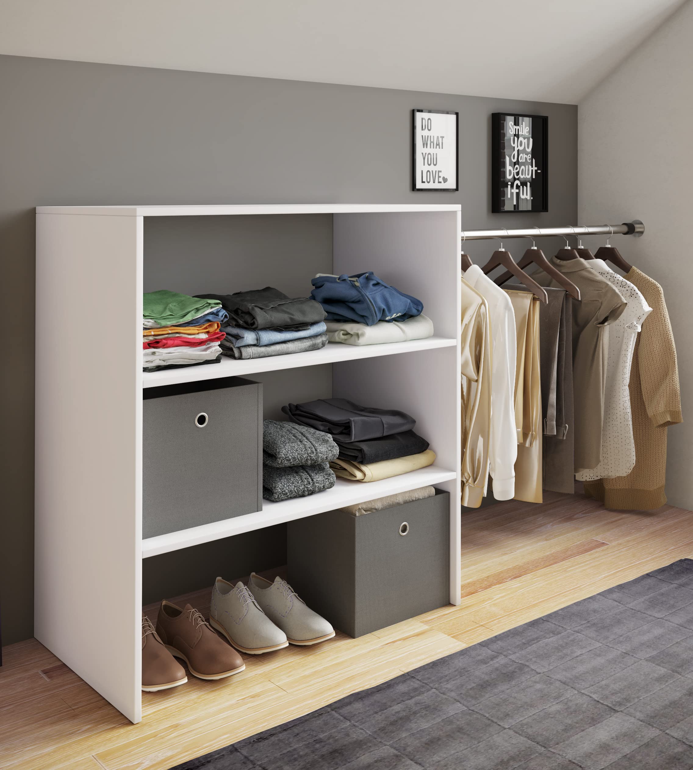 vcm-dacho-ii-offener-kleiderschrank-90-x-100-x-50-cm-mit-variabler-kleiderstange image 2