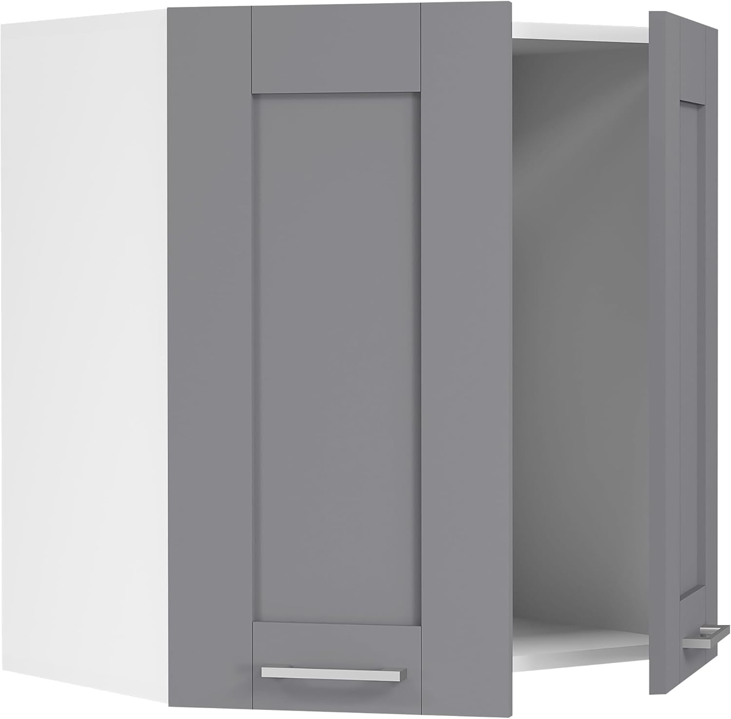 vcm-h-ngeschrank-wei-anthrazit-60x31x60-cm-2-t-ren-1-fach-wandschrank image 4
