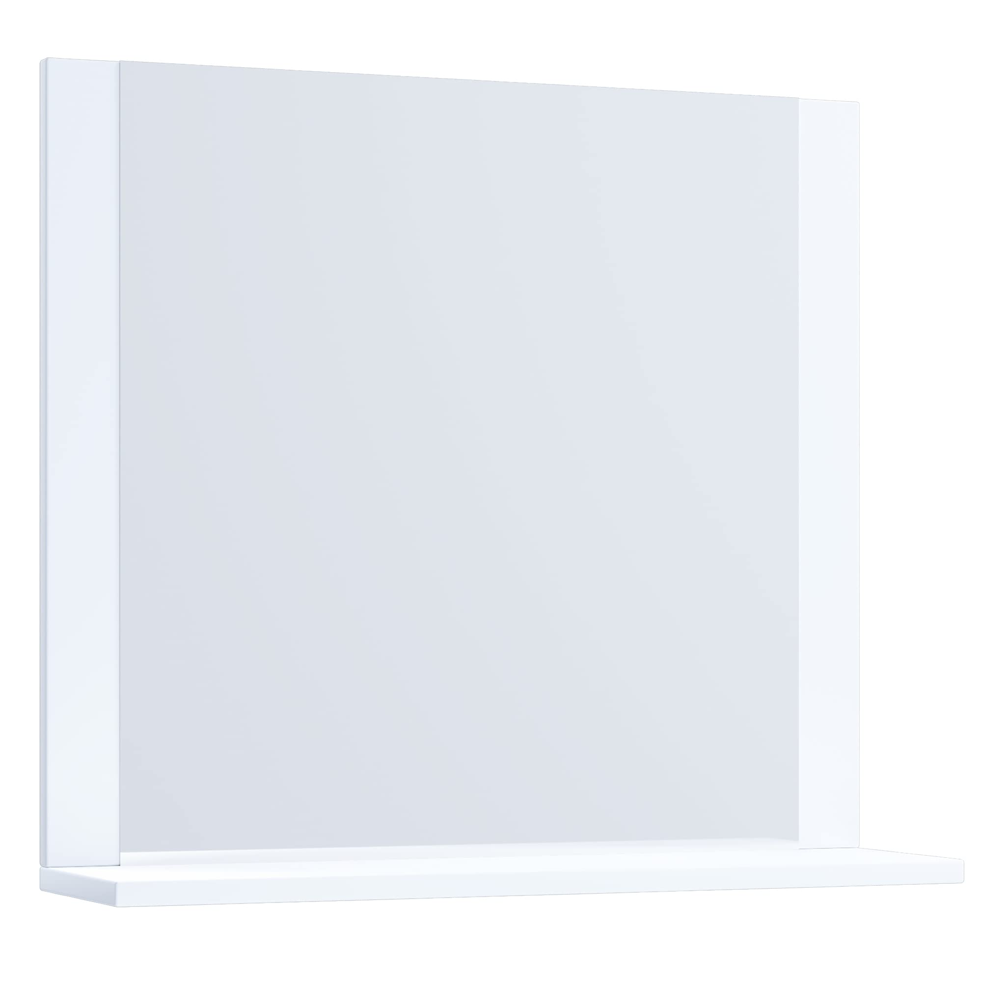 vcm-lendas-badm-bel-spiegel-wei-80x17x55-cm-mit-ablage-wandmontage-f-r-bad-und-f image 1