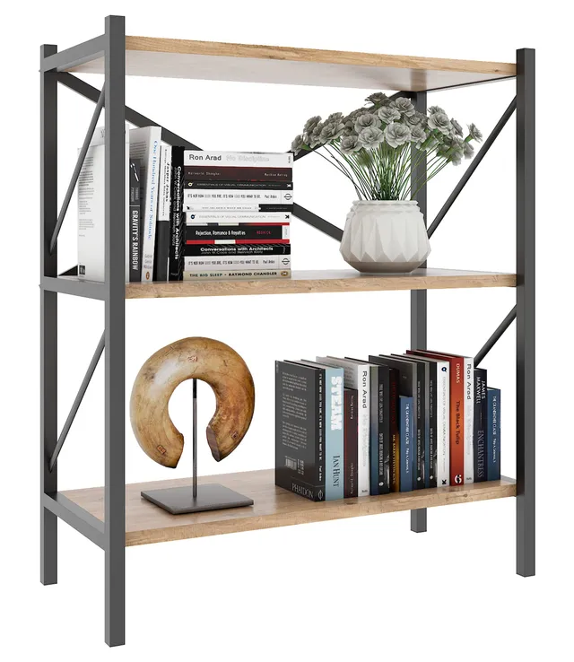 vcm-insasi-2-b-cherregal-standregal-holz-und-metall-industrie-design-ca-h-85-x-b image 1