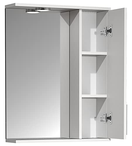 vcm-badm-bel-spiegelschrank-wei-55x14x71-cm-1-t-r-3-f-cher-holzwerkstoff image 7